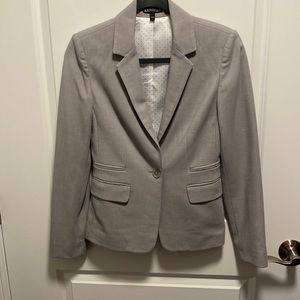 Express Light Gray Blazer (Size 0)